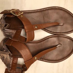 Target tan sandals! (Steve Madden knockoff)